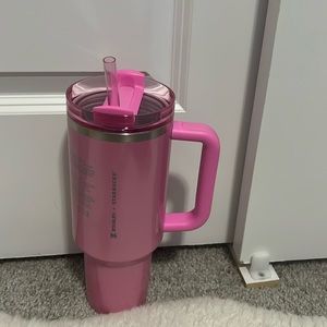 STANLEY X STARBUCKS WINTER PINK 2023 LIMITED EDITION 40 oz TUMBLER